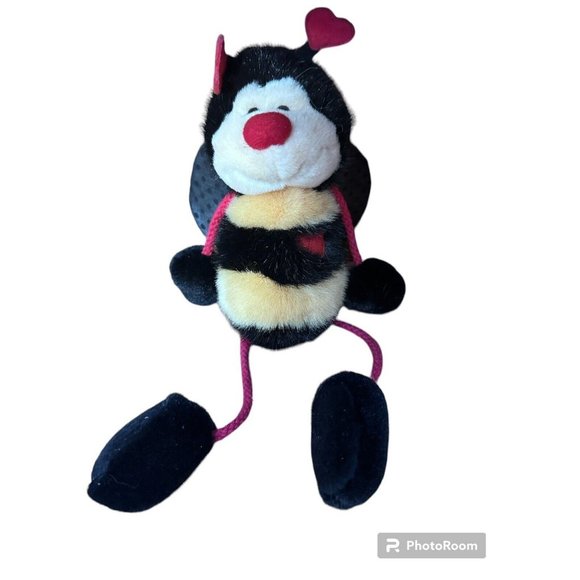Russ Other - RUSS Berrie Bangles The Valentine Stuffed Bumble Bee Plush Toy